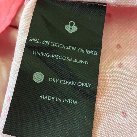 Pink Vaneza Cotton Satin Blouse with White Embroidery by Emily Lovelock - Picture 9 of 9